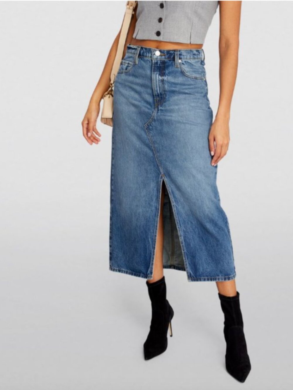 Frame Denim The Midaxi Skirt in Del Amo Size 29